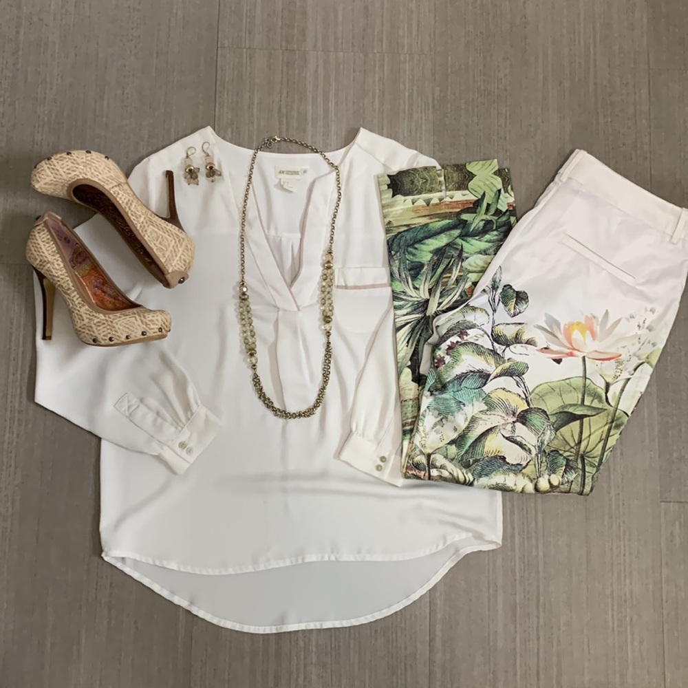 H&M tropical outfit